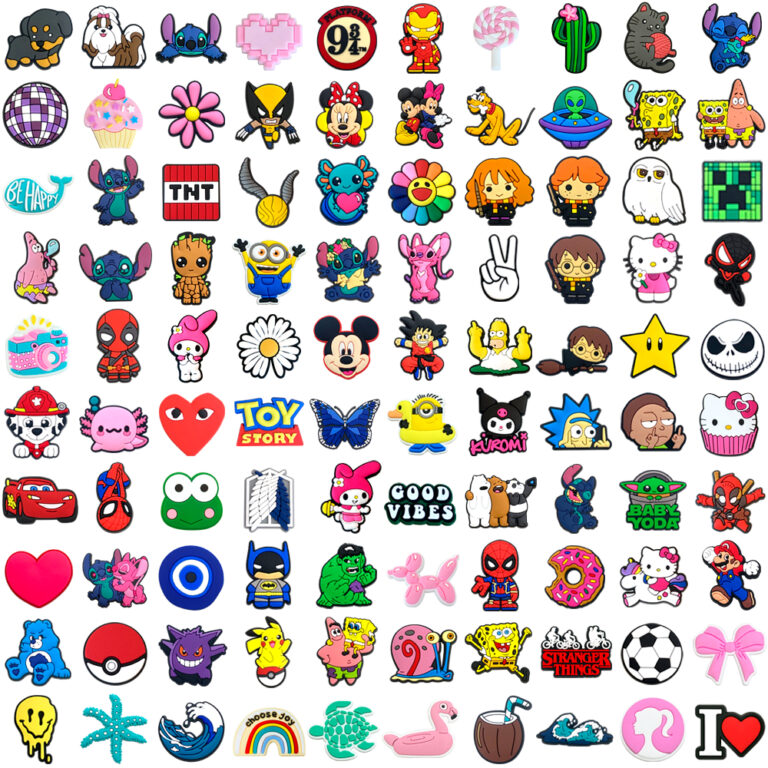 100 Peças Amuletos De Sapato De Vendas Quentes Ac