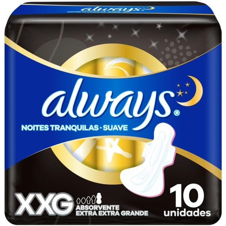 Absorvente Noturno Always Noites Tranquilas Seca c