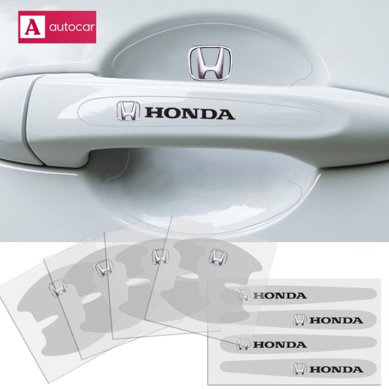Para Honda Tigela Da Porta Do Carro Anti-Risco Tra