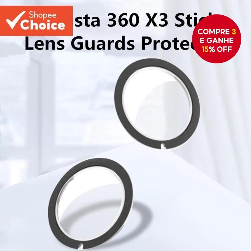 Protetores De Lente Para Insta360 X3 Anti-Risco Premiun Protetor Tampa Acessórios De Proteção