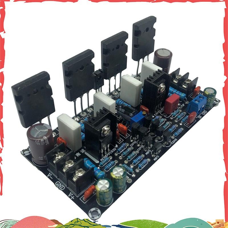 Placa Amplificadora De Potência Mono 1943 + 5200 De Alta 200 W Após Tubo Igaldjur1