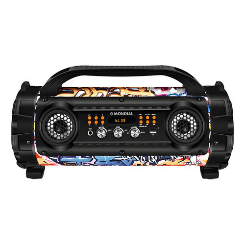 Caixa De Som Amplificada Com Bluetooth Mondial Mco