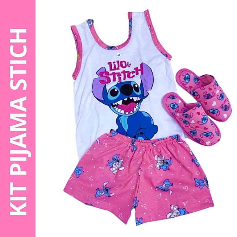 kit 1 short doll regata infantil + 1 pantufa verao