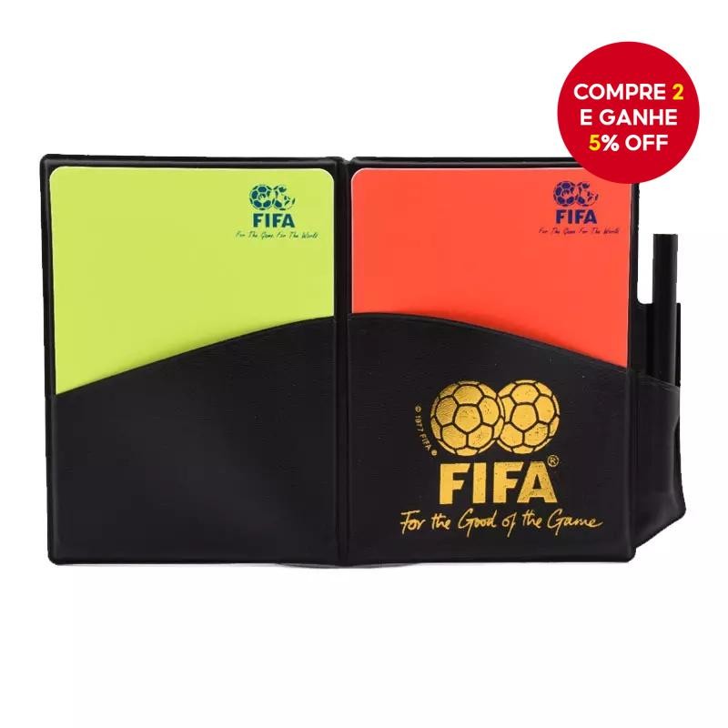 Conjunto De Cartões Vermelhos E Amarelos De Futebol Com Carteira De Couro , Marcador , Lápis Para Es