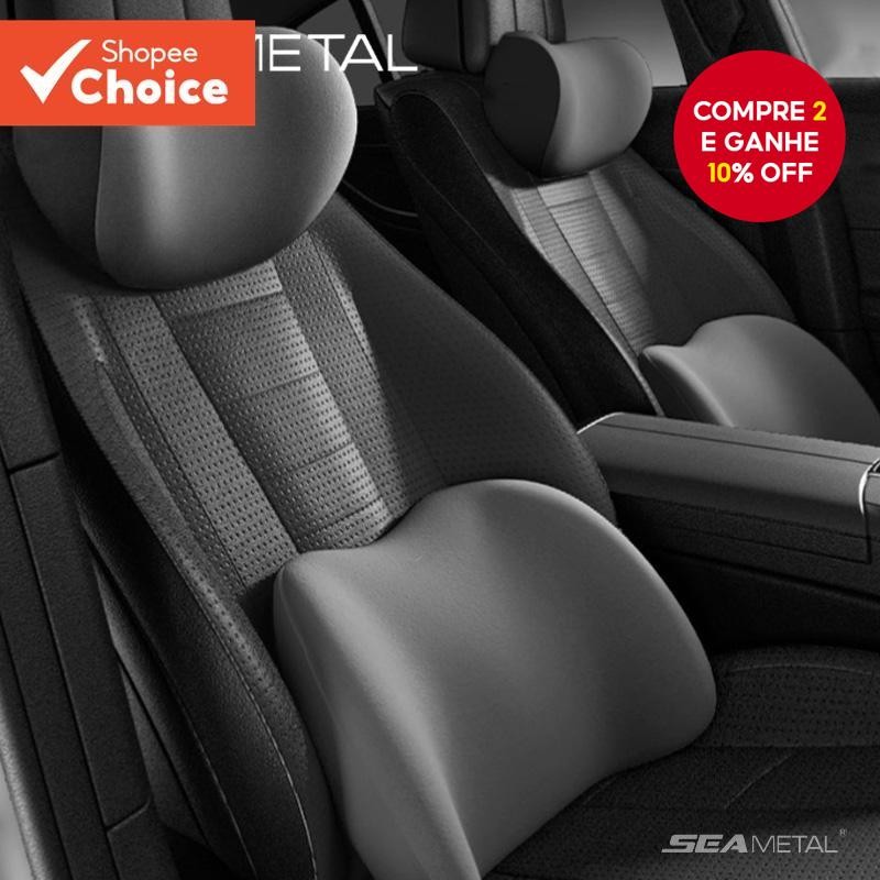 SEAMETAL Almofada Para O Pescoço Do Carro A Cabeça Cintura Universal Acessórios Interiores