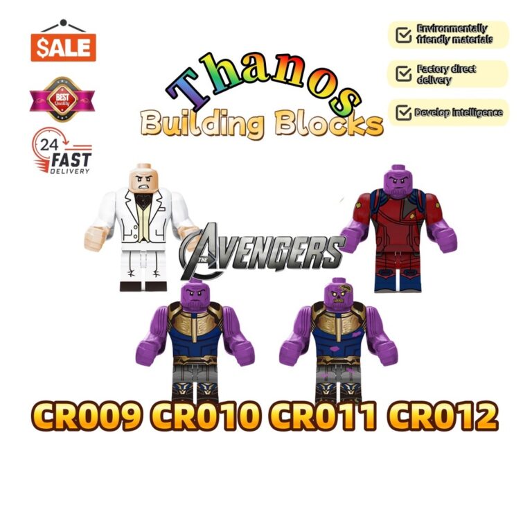 Nova Marvel super-herói Thanos CR009-CR012 série