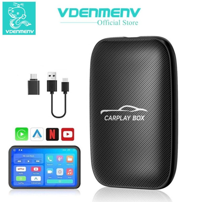 Carplay Sem Fio E Adaptador Automático Android Pa