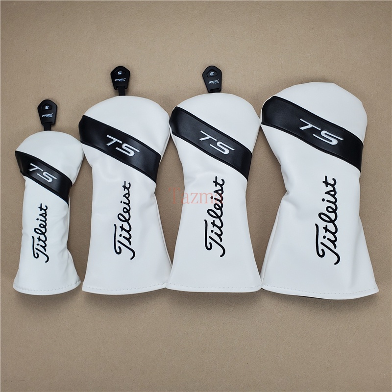 Titleist Ts Impresso Clube De Golfe Motorista Fairway Madeiras Híbrido Ut Headcover Esportes Acessór