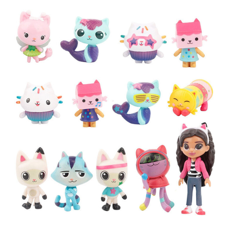 Desenho Animado Gabby Dollhouse 13pcs/set Figura M