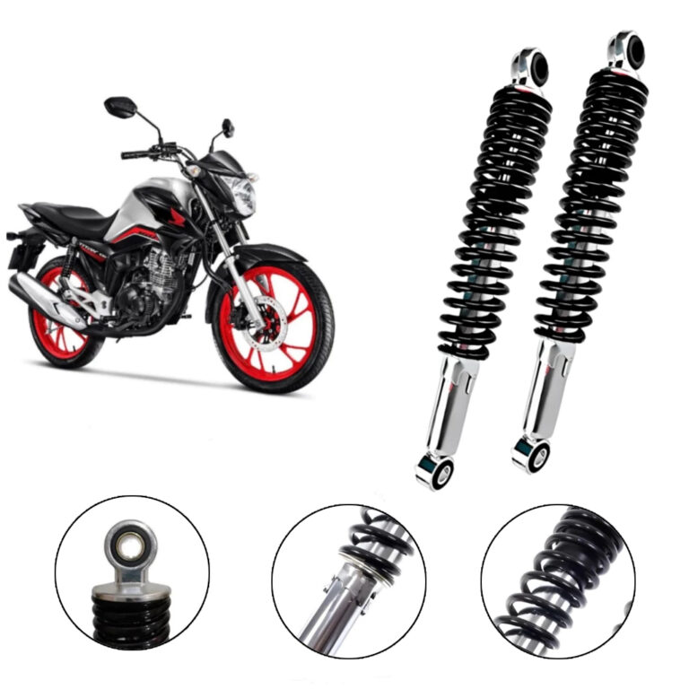 Par De Amortecedores Traseiros Honda WY125 Ventila