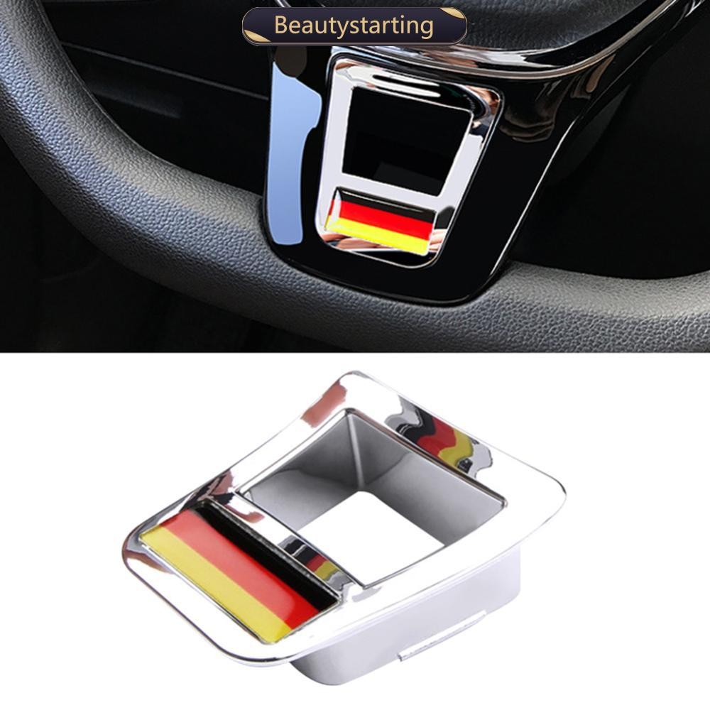 Belezastarting Autocolante Da Tampa Do Volante Interior Carro Para Volkswagen GOLF 7 GTi MK7 POLO 20