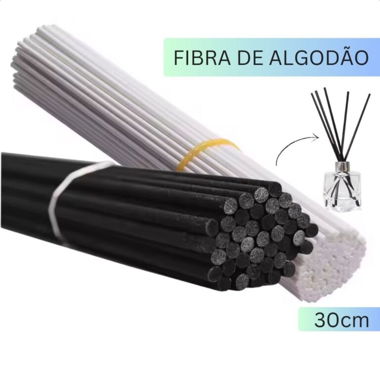 Kit Varetas para Difusor Aromatizador Fibra 3mm x 