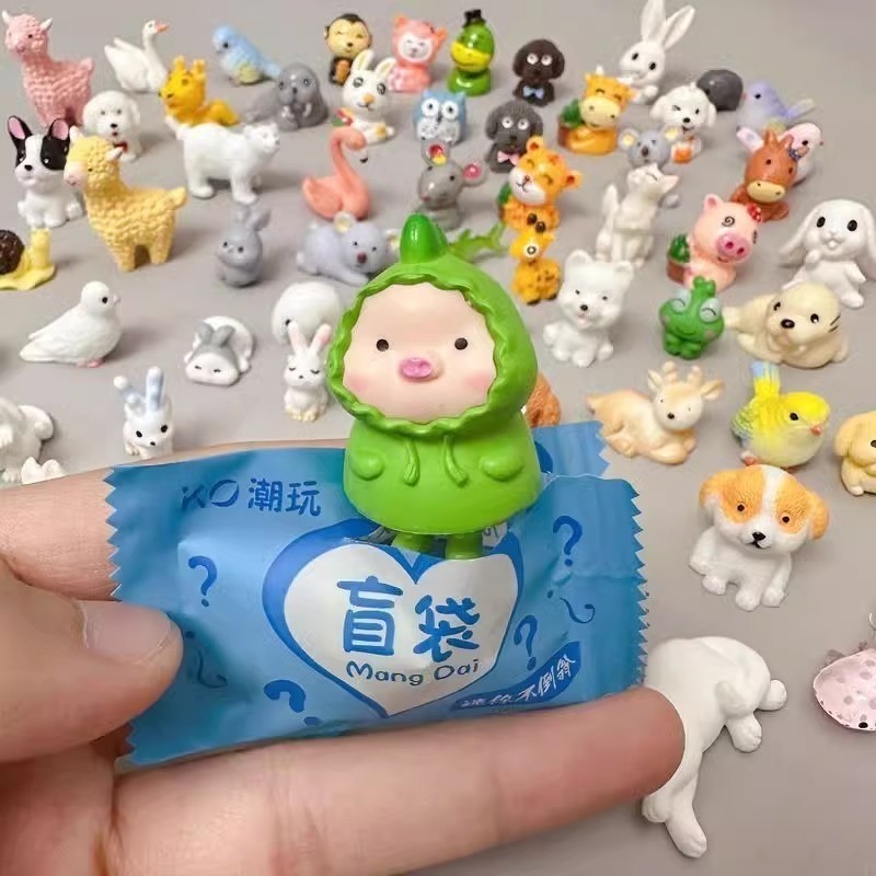 Figuras De Animais Kawaii Brinquedo Infantil Lembrancinhas Para Festa De Aniversário Presentes Peque