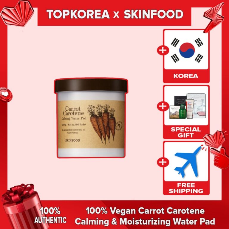 SKINFOOD100% Vegan Carrot Carotene Calming E Moist