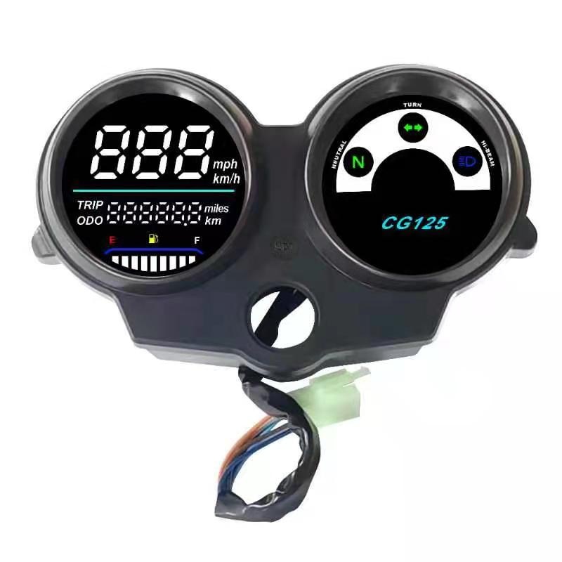 Para Honda Fan125 CG125 TITAN 125 2005-2013 Painel Digital LED Velocímetro Eletrônico Da Motocicleta