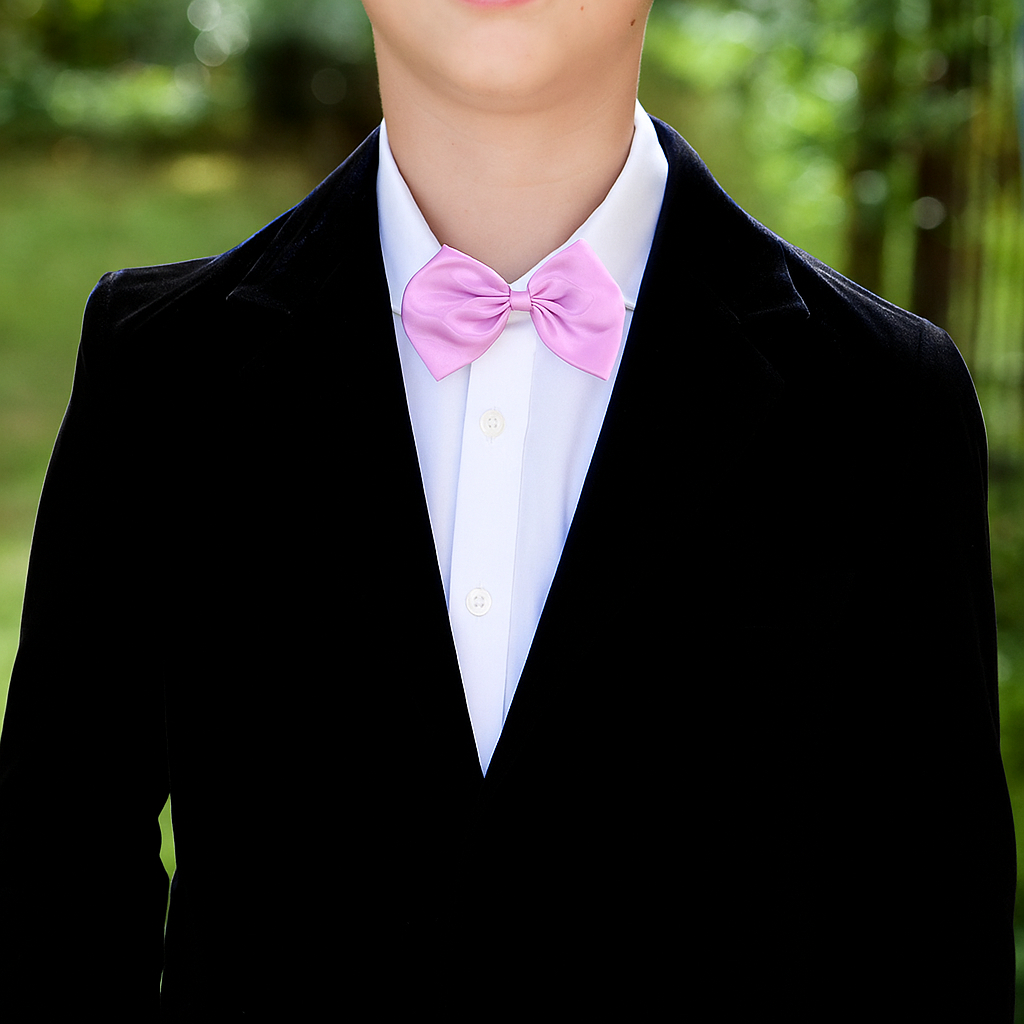 Gravata Pajem Acessorio Casamento Rose  REF4198