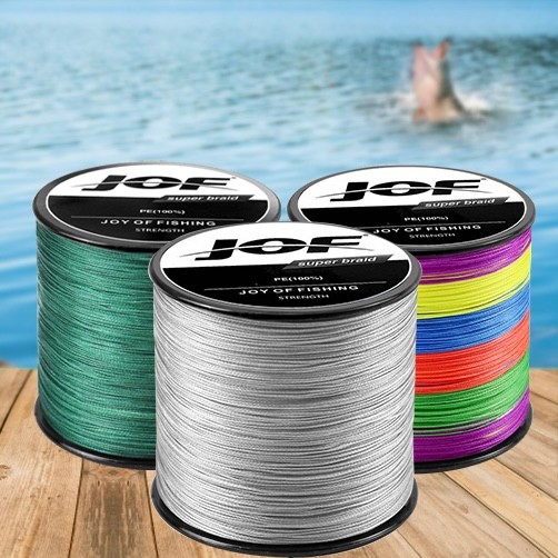 Linha De Pesca Trançada Multifilamento JOF 4 Stra