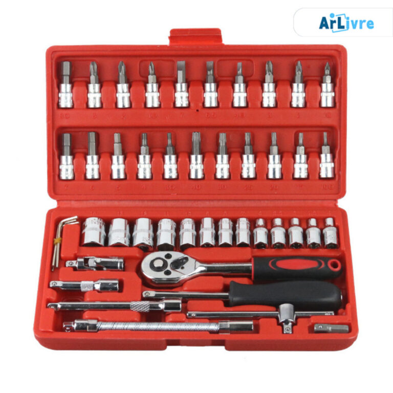 O Kit é composto de 40 ou 46 itens, saliente do c