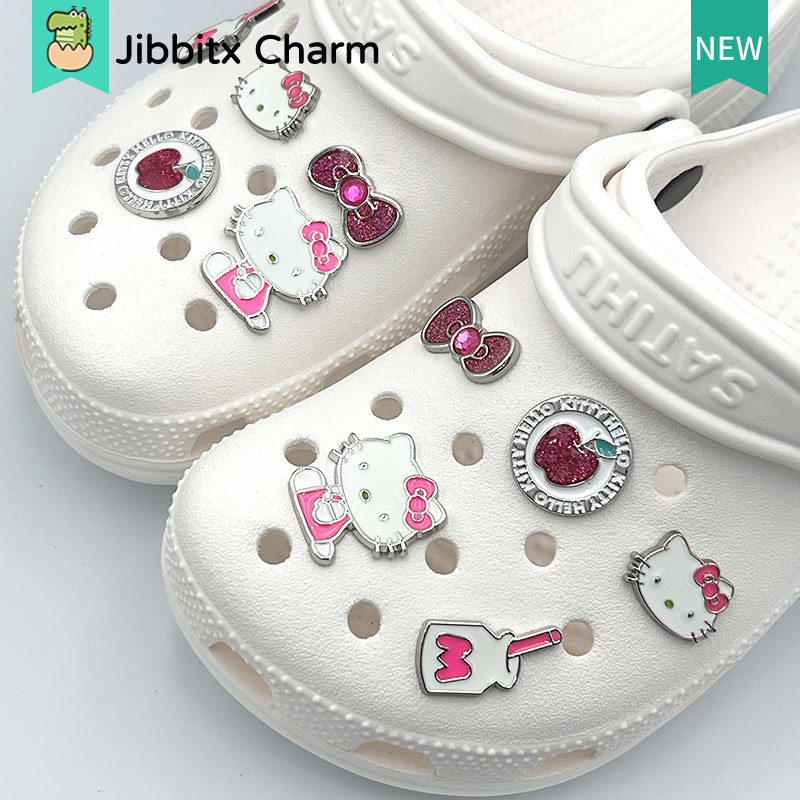 Charms para Sandálias Clogs DIY Coloridos Vários Modelos Decorativos Estilo Gatinho Fofo Para Presen