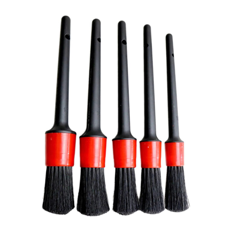 Kit 5 Pincel Automotivo Detalhamento Limpeza Inter