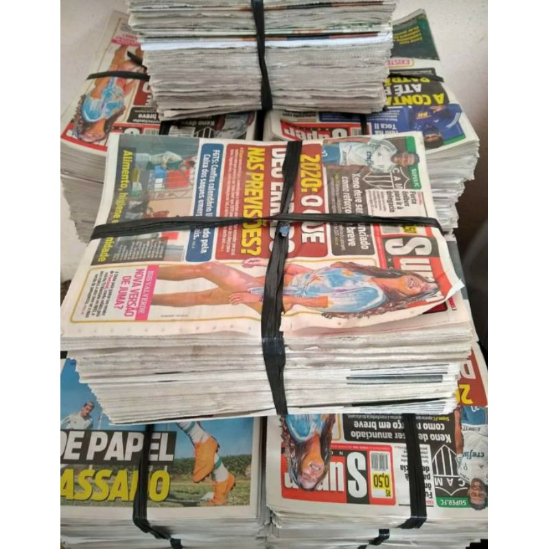 jornal para Pet limpo 1kg