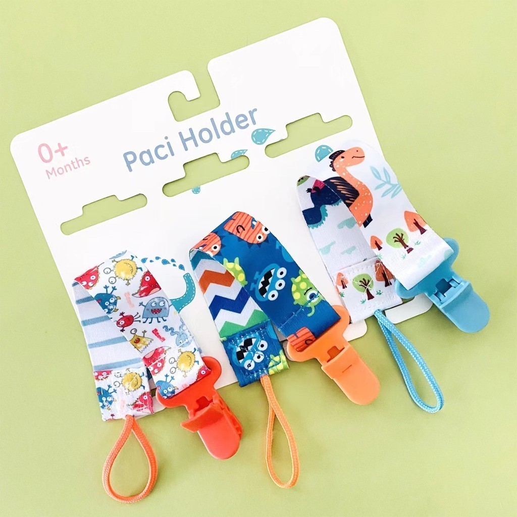 3 Pçs/Set Clipes De Chupeta De Bebê Corrente Manequim Clipe Suporte De Mamilo Para Mamilos Crianças