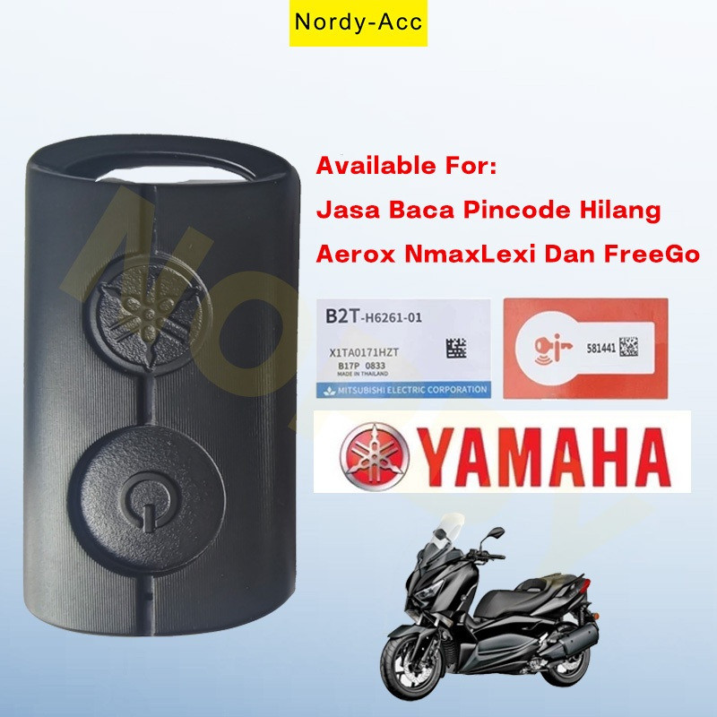 Para YAMAHA Genuíno Chave Inteligente Controle Remoto Remota De Reposição (Aerox S V1 V2/Sma V2 V2.1