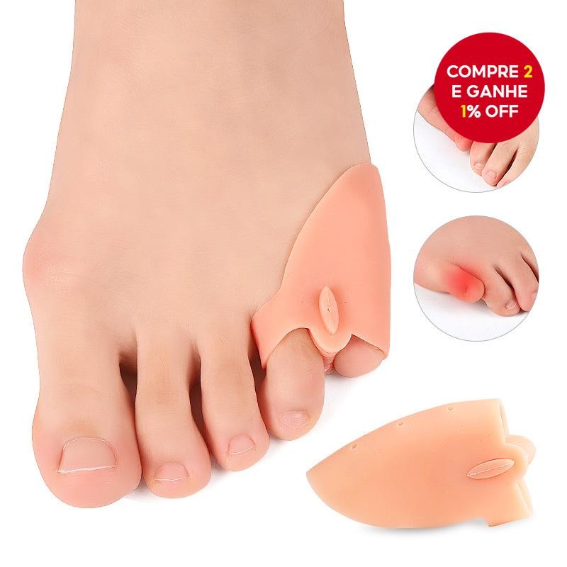 Separador De Dedos Femininos E Corretor De Joanetes Para Sobrepostos