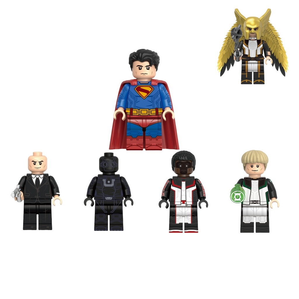 GH0295-GH0300 Jogo Anime Série de Super-Heróis Modelo de Blocos de Construção Montados Brinquedos Ed