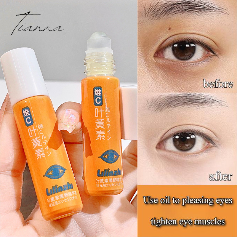 Óleo De Essência Para Os Olhos De Luteína Hidratante , Reafirmante , Antirrugas , Clareador De Olhei