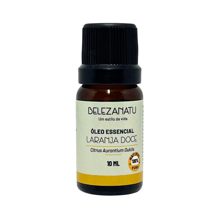 Óleo Essencial Laranja Doce 10ml Belezanatu 100% 