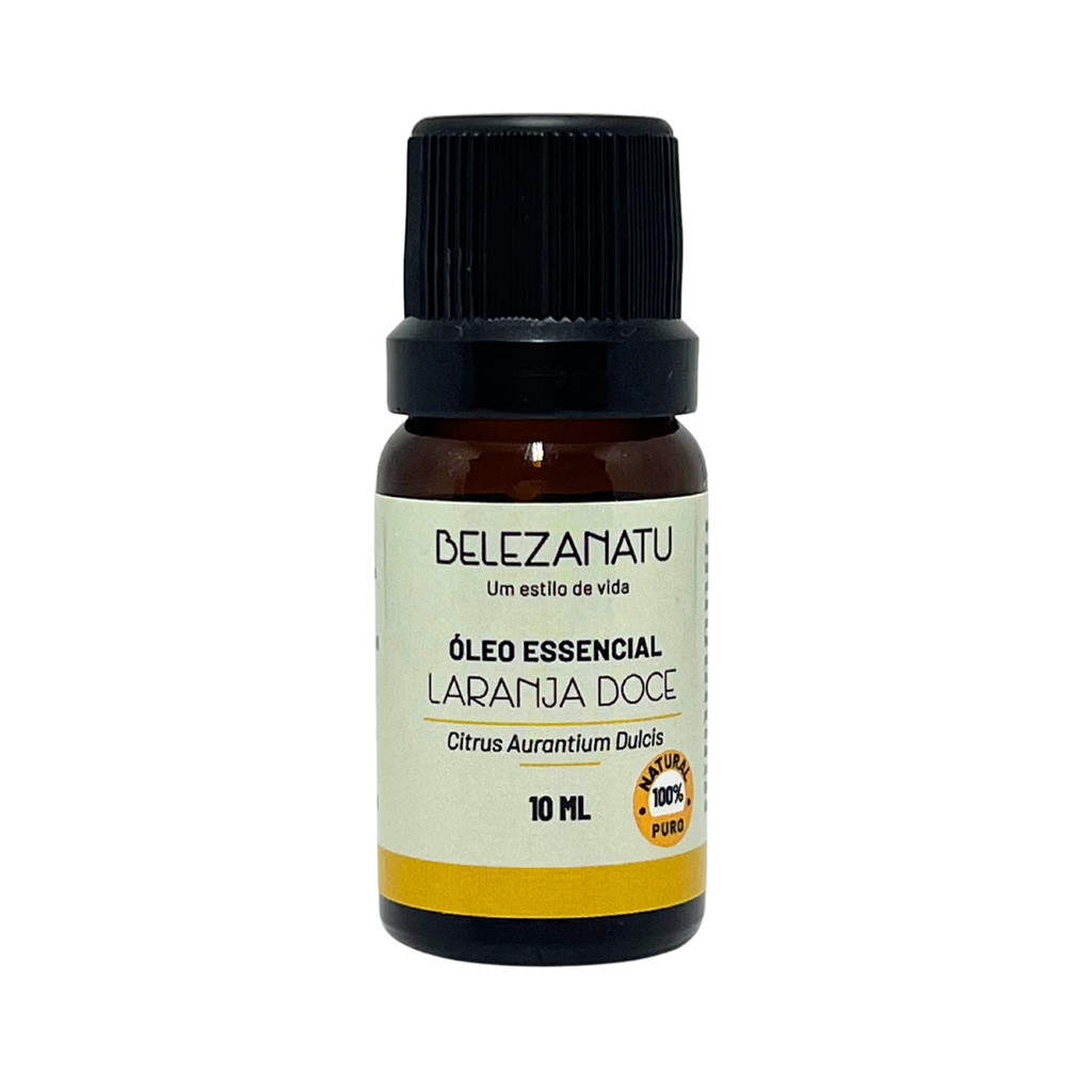 Óleo Essencial Laranja Doce 10ml Belezanatu 100% Puro Aroma