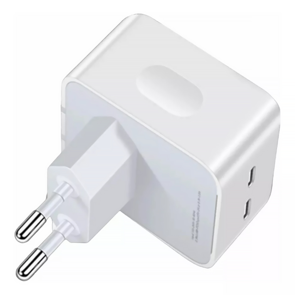 Carregador USB C Duplo 40W Power Delivery Rápido Alta Potência Altomex