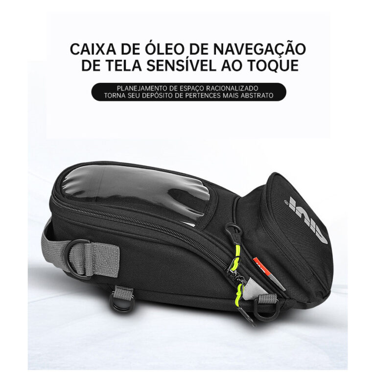 Bolsa para tanque de combustível de motocicleta, 