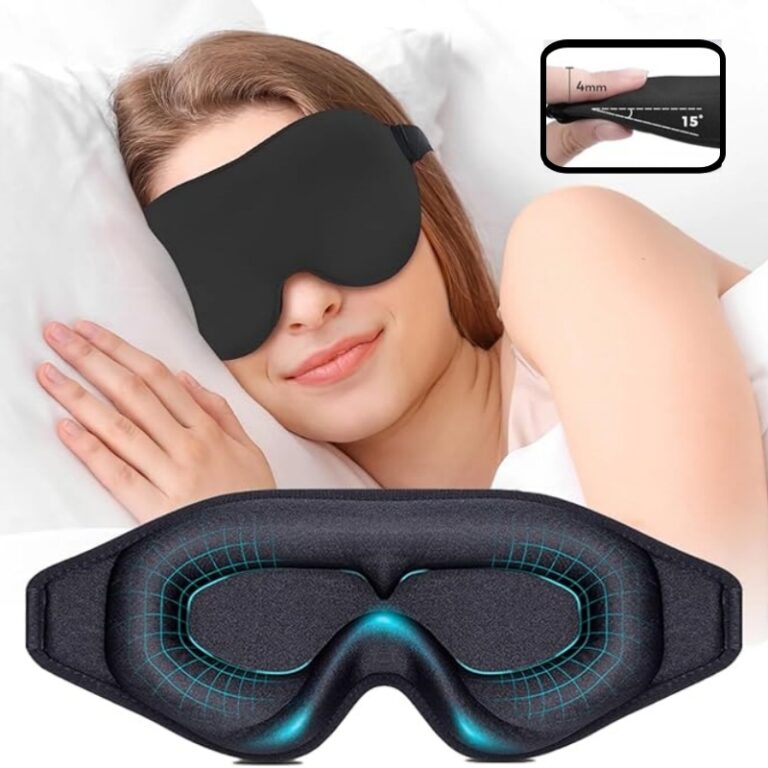 Máscara De Sono 3D Noite Venda Luz Bloqueando Som