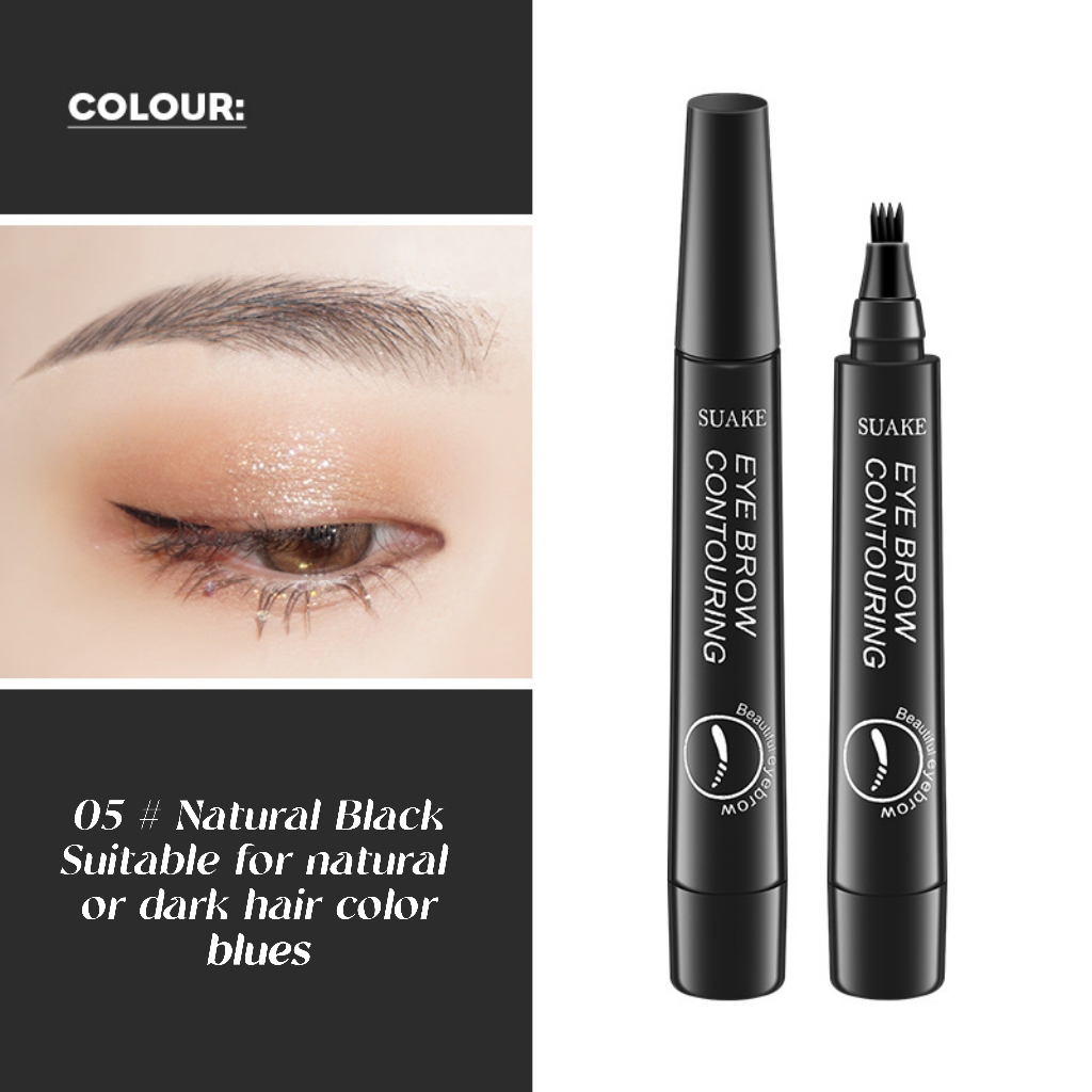 Caneta De Sobrancelha SUAKE 4D Microblade-Maquiagem À Prova Dágua E Semelhante Ao Cabelo
