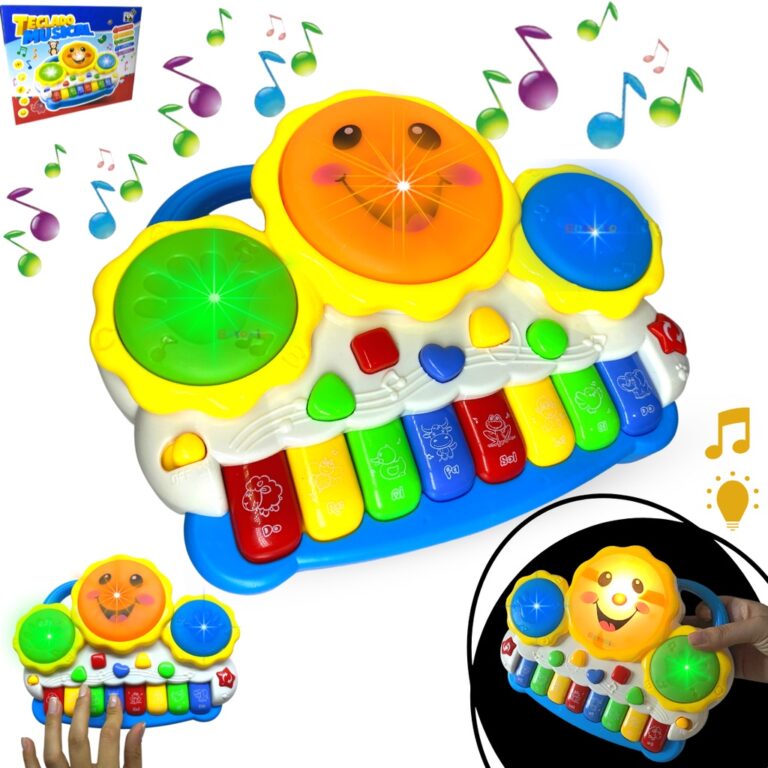 Brinquedo Educativo Piano Didático Teclado Infant