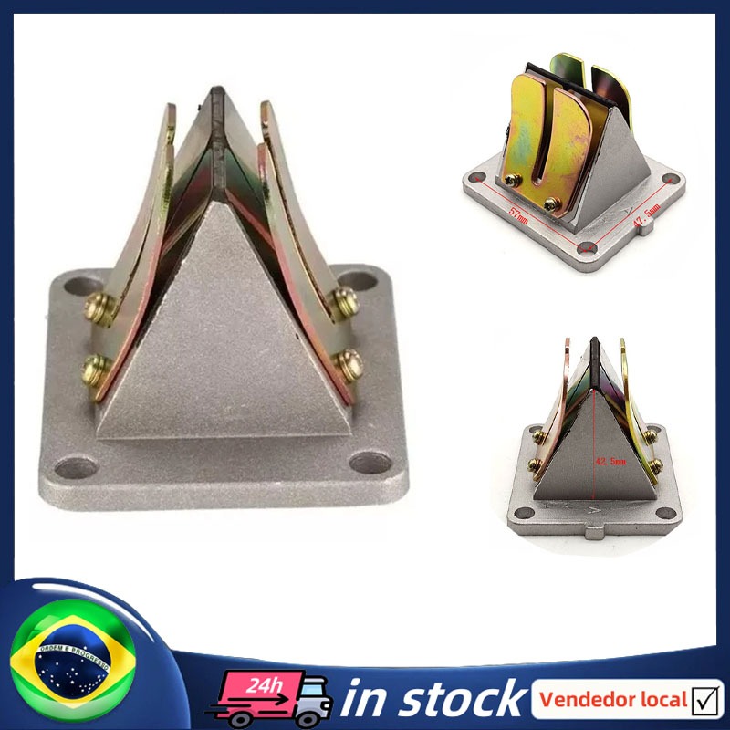 [BR Envio Imediato] Palhetas De Válvula De Pirâmide De Torque Yamaha Rd 135 Dt 180 (Novo)