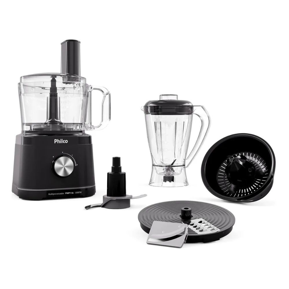Multiprocessador Philco Concept 1000w 5 Em 1 Pmp11a Preto