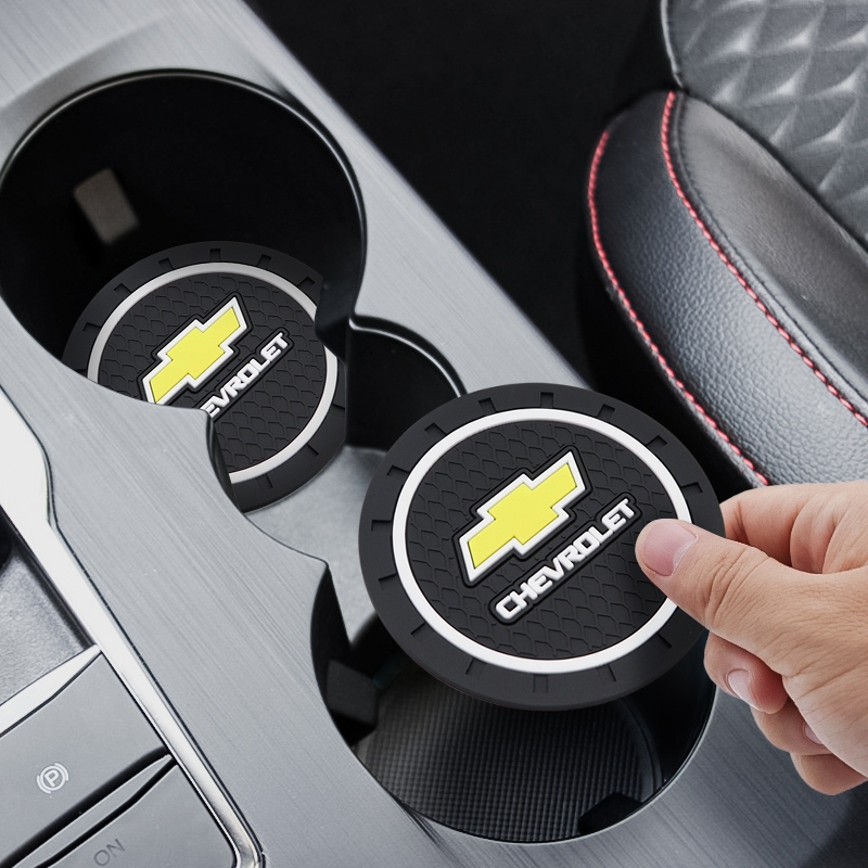 Chevrolet coaster Carro Moda Decorativa Copo De Água slot Tapete De silicone Para CRUZE Faísca TRAX