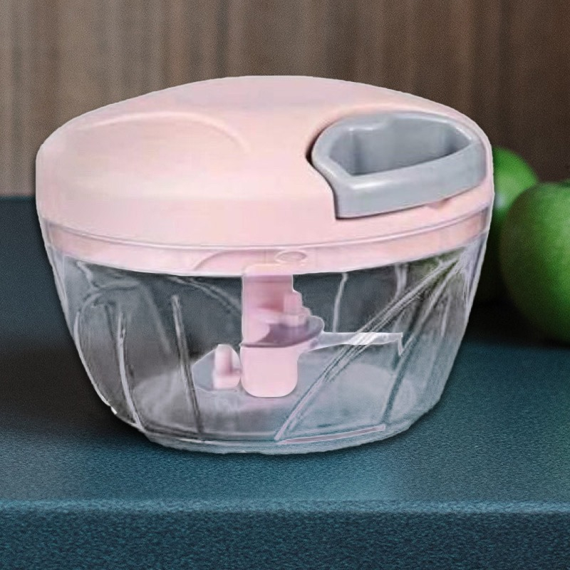Mini Processador Triturador de Alimento Manual Utensílio Cozinha 400ML(ALEATORIO)