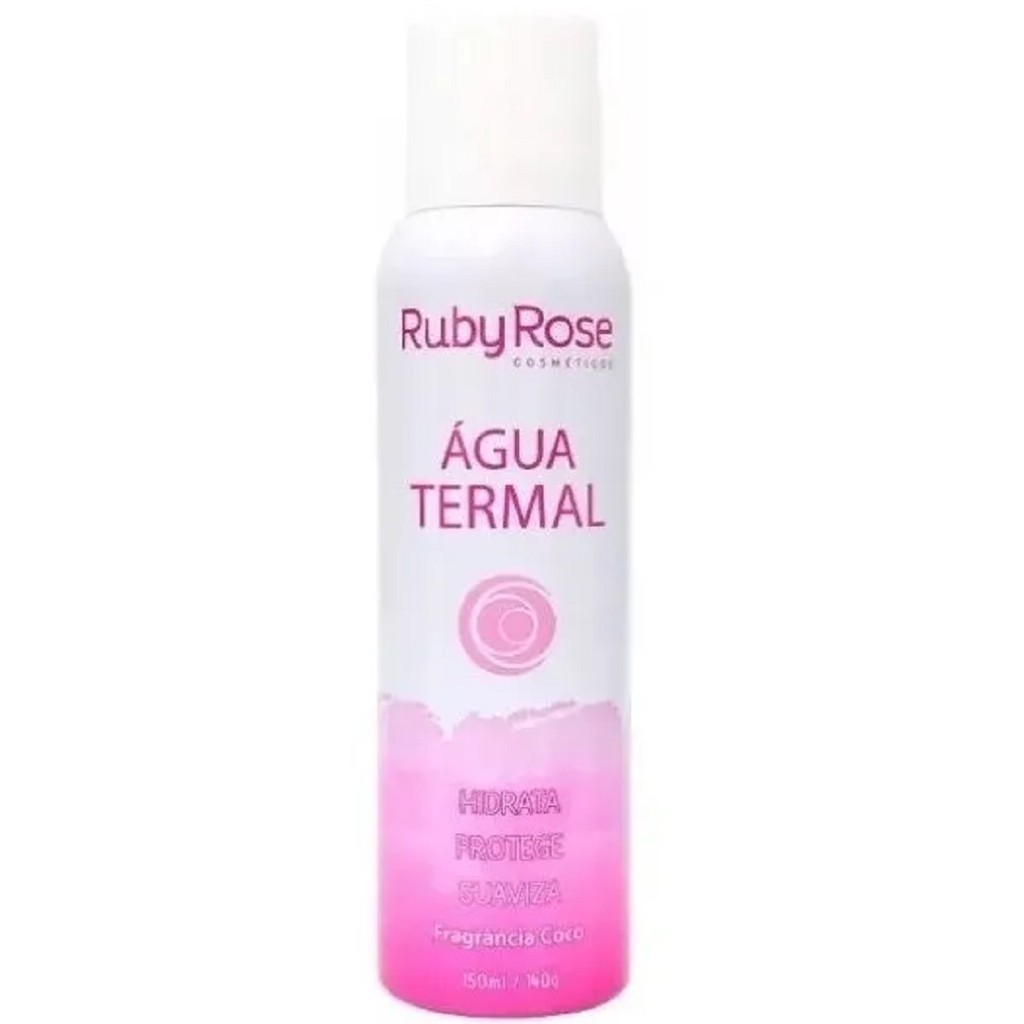 Agua Termal Ruby Rose Spray Hidratante Facial Coco / Suave