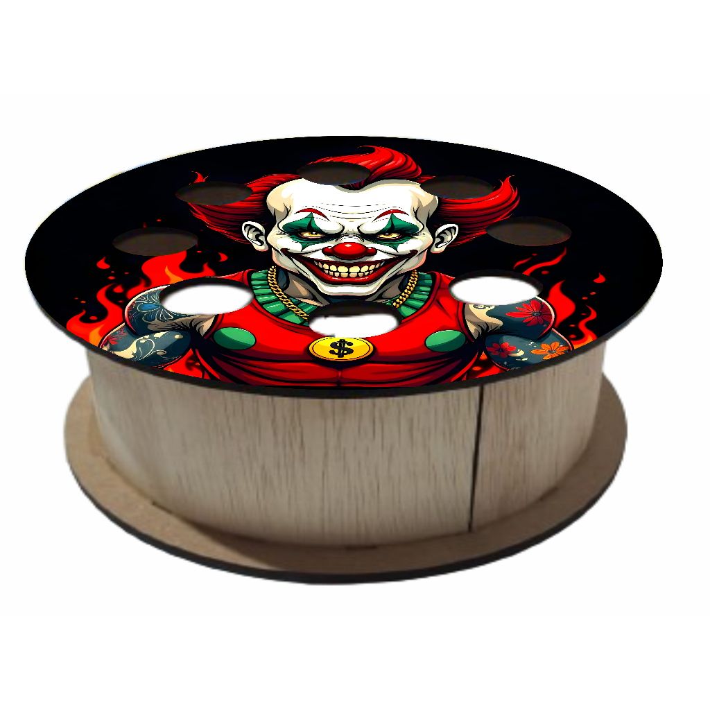 Carretilha de Pipa MDF 30cm Catracada | 12 Polegadas