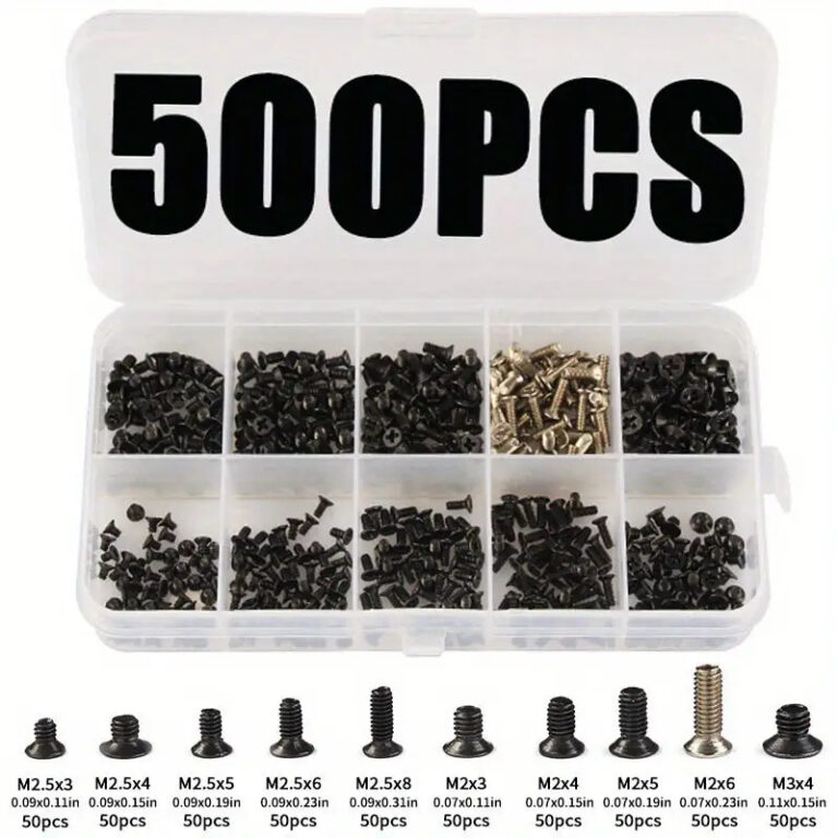 500 Peças Kit de Parafusos para Notebook