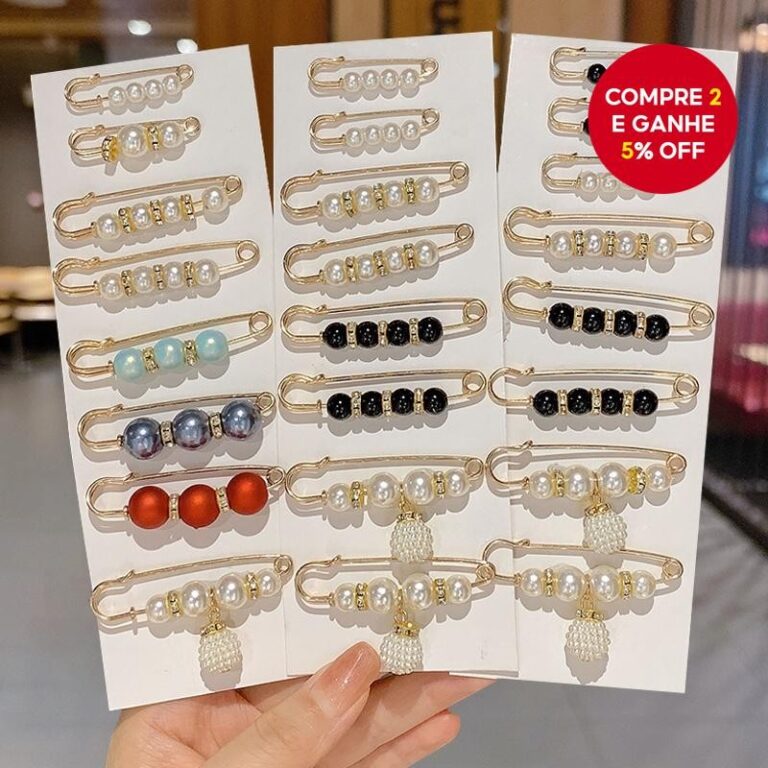 Conjunto De Multi Peças Moda Coreana Broches Anti