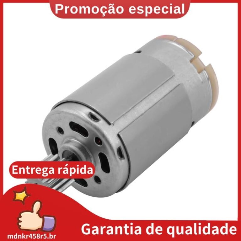 Motor Elétrico Universal 390 18000RPM RS390 6V Ac