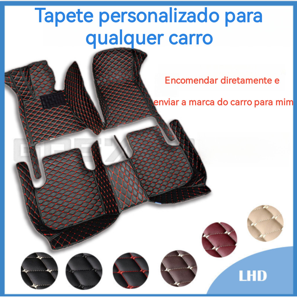 Tapete de automóvel personalizado para qualquer modelo   Faça o pedido diretamente e envie-me a marc