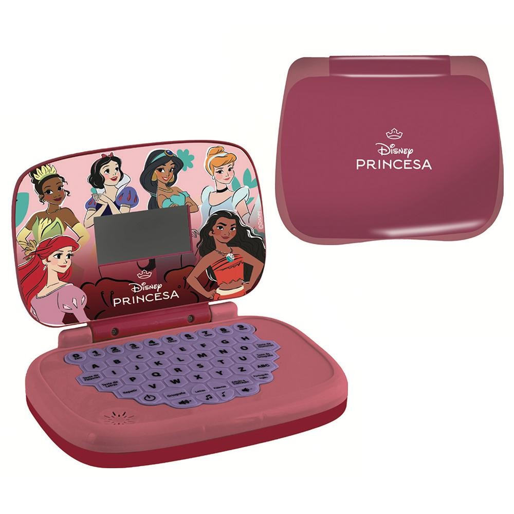 Laptop Infantil Educativo Candide Princesas Bilíngue