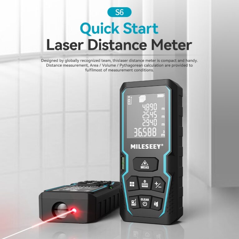 Mileseey Medidor de distância a laser de alta pre