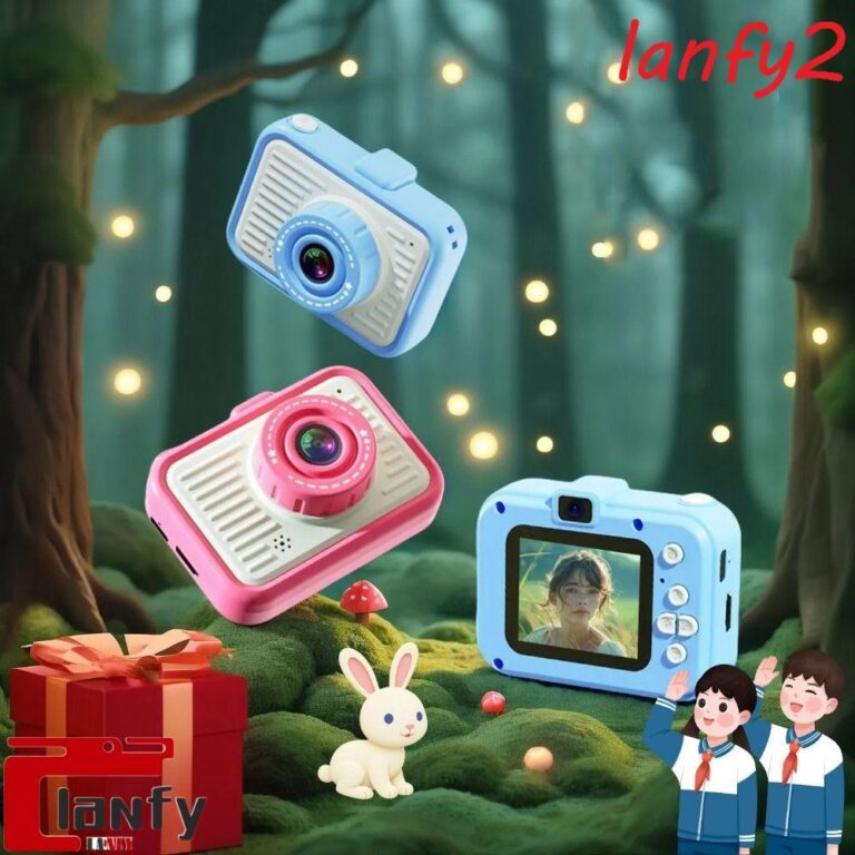 LANFY Mini Câmera Infantil , X2 Digital Para Cria